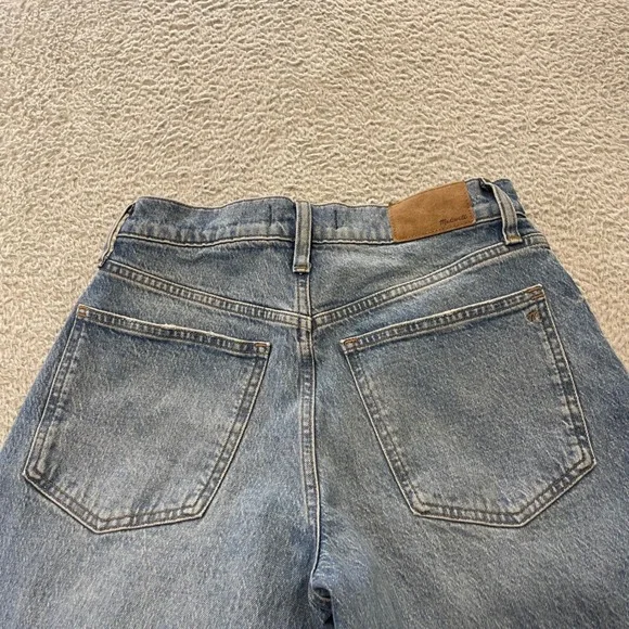 Madewell The Perfect Vintage Wide Leg Jean Womens 26x29 Blue High Rise NR475 - Picture 7 of 15